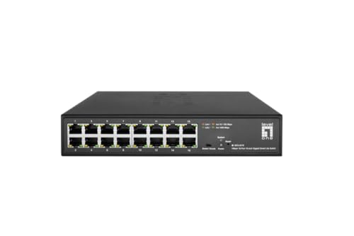 Switch Gigabit 16 ports géré L2 avec technologie Full Duplex pour réseau d'élite