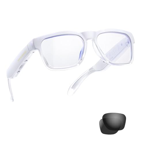 Image of OhO sunshine AI Smart Glasses for Men & Women, Bluetooth Smart Sunglasses with Open Ear Audio & ChatGPT Real-Time Translation (165 Languages), Smart AI Glasses with 10H for Meeting Travel Daily Wear