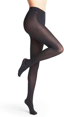 40D Semi-Sheer Tights – Rip-Resistant, High-Waist, Breathable & Elegant Pantyhose, Black Sheer Tights for Women