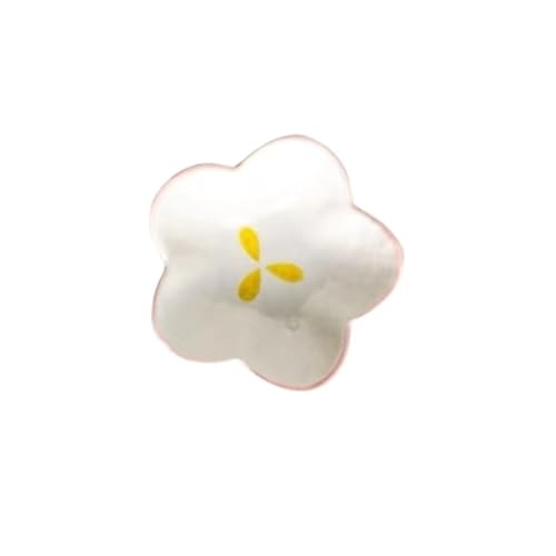 OZLCUA Cuencos Aperitivos 2 piezas de platos for condimentos, salsas, ensaladas, sushi y más. Diseño adorable con forma nube flor. Ideales for decorar la cocina o restaurantes(Color 1)