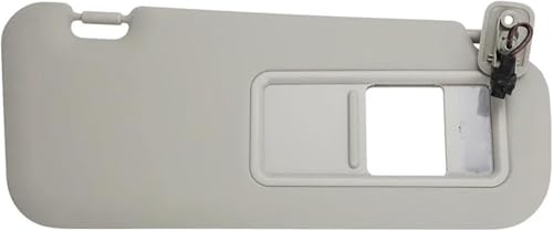 Pare-soleil droit avec éclairage pour Mazda 3 2010-2013 gris, pièce de rechange avant de voiture