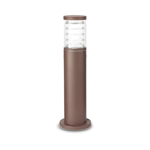 Image of Ideal Lux TRONCO - Outdoor Bollard Lamp 1 Light Coffee IP54, E27