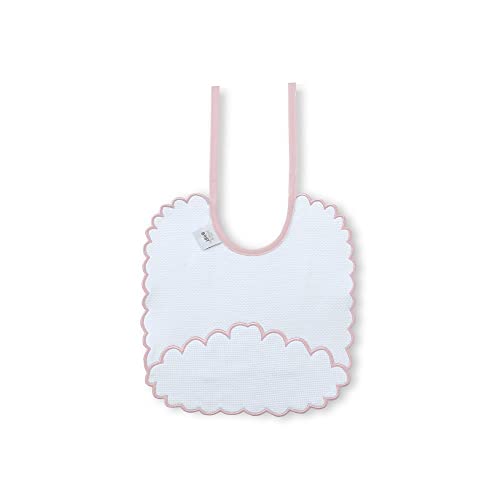 Set van 2 wolken slabbetjes in roze en grijs - Afbeelding 5