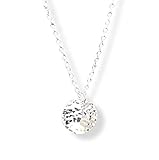 Sterling Silver Handmade Necklace | Hammered Disc Necklace | Minimalist Jewelry | Unique Birthday Gift for Best Friend | Simple Silver Necklace | Everyday Necklace