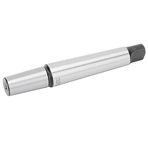 MT2-JT33 Arbors, Drill Chuck Arbors Flat Tail Connecting Shaft Rod Machine Tool Adapter Parts MT2-JT33 for High Torsion, Shell Reamer Arbors