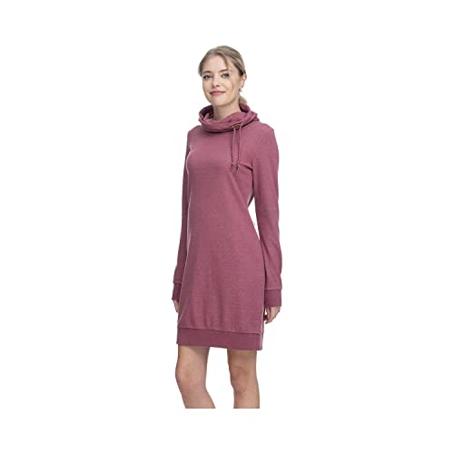 Chloe SOLID Robe streetwear 100 % végétalien pour femme, prune, L Cover