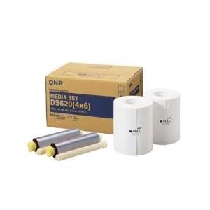 DNP 4×6 Dye Sub Media for DS620A Printer, Paper & Ribbon (Total of 800 Prints). Comes with Samples of Our Photo folders! (Eventprinters Brand)