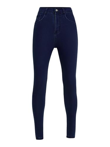 Image of Miss Chase Women's Skinny Fit High Rise Regular Length Stretchable Denim Jeans