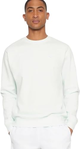 Nike Club Fleece French Terry Crew Sweatshirt, Barely Green, L