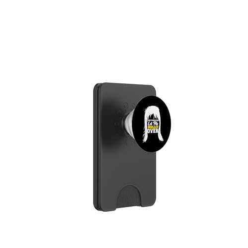 PopSockets PopWallet con soporte magnético extraíble y diseño Déjame Mullet Over