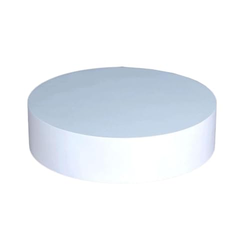 Socle cylindrique 80 x 20 cm compact pour l'art floral et les gâteaux