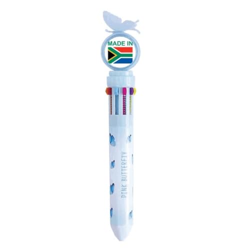 Stylo multicolore Afrique du Sud Country Love idéal pour organiser vos notes de cours au quotidien