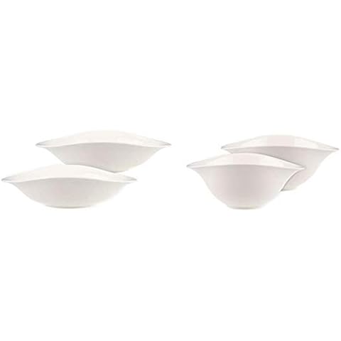 Juego de Cuencos de Pasta Villeroy & Boch Dune, 2 Piezas, Porcelana Premium Cover