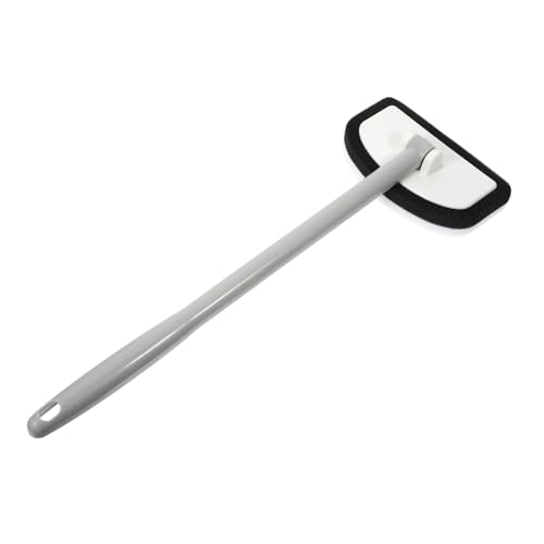 BUGUUYO Cepillo Limpiador con Cabezal de Esponja Reemplazable para Azulejos y Bañeras Mango Cómodo para Limpieza