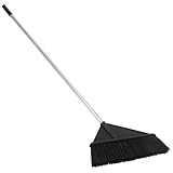 TOKIDNY Hausbesen mit Langem Stiel und Harten Borsten Robuster Gartenbesen...