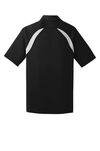Sport-Tek Dry Zone Colorblock Raglan Polo con Bordado Personalizado miniatura 3