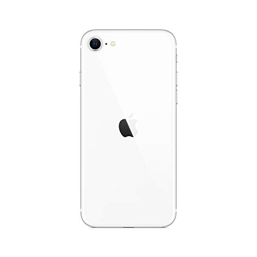 Image of Apple iPhone SE (128GB, White) [Locked] + Carrier Subscription