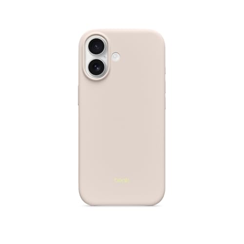 Beats Custodia per iPhone 17 con MagSafe e Controllo fotocamera, finitura opaca, fodera in microfibra – Grigio gesso