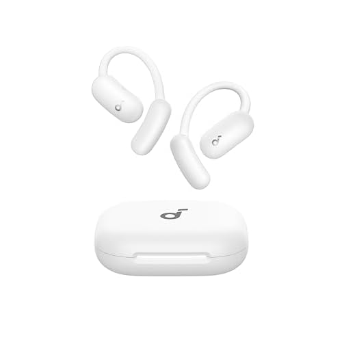 soundcore AeroFit 2 by Anker, Open-Ear Kopfhörer, KI-Übersetzung, anpassbare Ohrbügel, Fester Halt, tiefer Bass, Hi-Res Audio, 42h Spielzeit, Bluetooth 5.4, kabellos Laden, IP55, klare Anruf