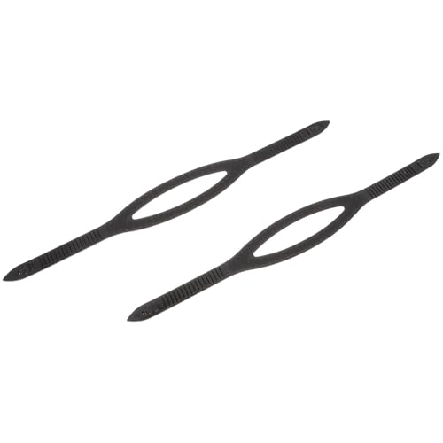 SAFIGLE Lot de 2 Sangles Élastiques en Silicone Réglables pour Lunettes de Natation Accessoires de Remplacement Universels Confort pour Piscine et Plongée Pièces Détachées Résistantes