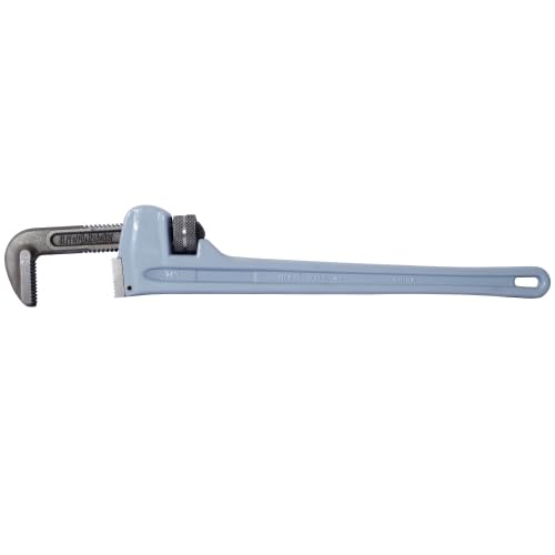 24-calowy aluminiowy klucz do rur prosty, wytrzymały 24-calowy klucz hydrauliczny, łatwy do przenoszenia, konstrukcja do zawieszenia, do rur wodociągowych, napraw samochodowych