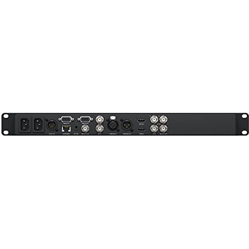 Image of Blackmagic Design HyperDeck Studio 4K Pro Recorder with 6 ft Power Cord and 5 Pack of SolidSignal Cable Ties (HYPERD /ST /DG4P)