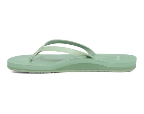 Image of Sanuk Yoga Joy Womens Flip Flops | Yoga Mat Footbed | Sandals for Women | Womens Yoga Sandals | Women's Beach Sandals