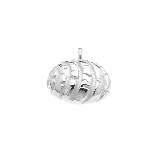Sterling Silver Pan Dulce Concha Charm, Mi Vida Collection2