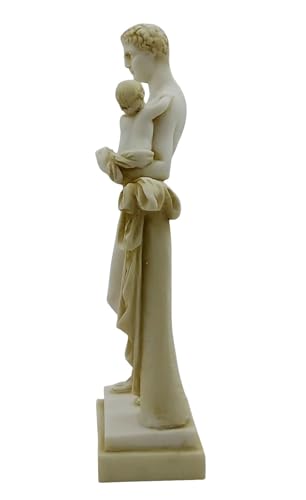 Figura de mármol Hermes desnudo escultura miniatura 3