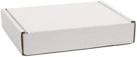 Priory Direct 250 x 210 x 50mm White Postal Boxes - 10 Boxes