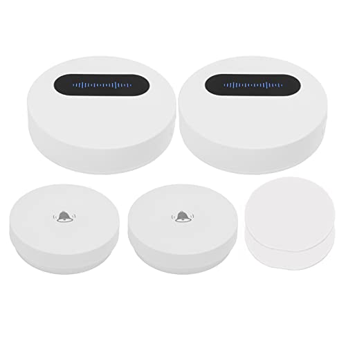 Conjunto de Campainha Sem Fio, Kit de Campainha de Portadora Autogeradora para Idosos GráVidas (Regu