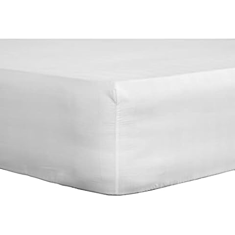 Brentfords Super King Satin Stripe Fitted Sheet Cover