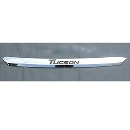 Rejilla delantera cromada ABS alrededor de embellecedor de parrilla de carreras embellecedor de capó para Hyundai Tucson 2015 2016 2017 2018 2019 estilo de coche Cover