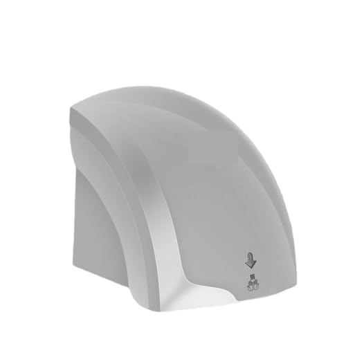 NGBFF Hand Dryer, Wall Mounted Electric Sensor, Touchless Automatic Infrared Cold/hot Wind ABS Plastic Hand Dryer Toilet Bathroom,for Toilets(Hot and cold type-02)