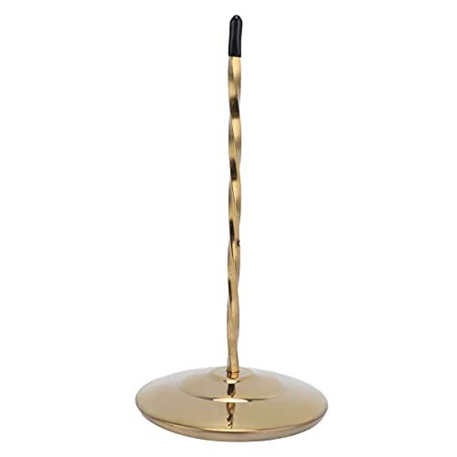 Haosie Ticket Spike, Receipt Holder, Non-Slip Receipt Spike, Stainless Steel Ticket Stabber for Restaurant Bars Kitchens Offices, 6.7in(Golden Spiral Rod)