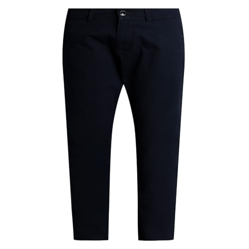 Image of BASICS Premium Cotton Stretch Formal Trousers for Men | Office Pants