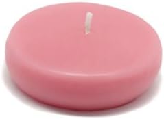 Jeco 2 1/4" Pink Floating Candles (96pcs/Case) Bulk