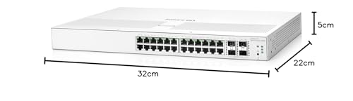 Image of HPE Networking Aruba Instant On Switch 24 Ports Gigabit 4 Ports SFP+ 1930 - JL682A