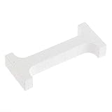 Material: Madera Depory 1pieza Craft Madera Letras de Madera decoración para el hogar para Fiesta de cumpleaños Boda Carta = I