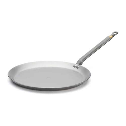 de Buyer MINERAL B Carbon Steel Crepe & Tortilla Pan - 10.25...