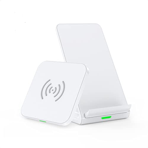 Kabelloses Ladegerät, 2 Stück, 7,5/10 W, Qi-Induktions-Ladestation, kabellos, für iPhone 12/mini/12 Pro MAX/SE 2020/11/11 Pro MAX/XS MAX/XR/XS/X Cover