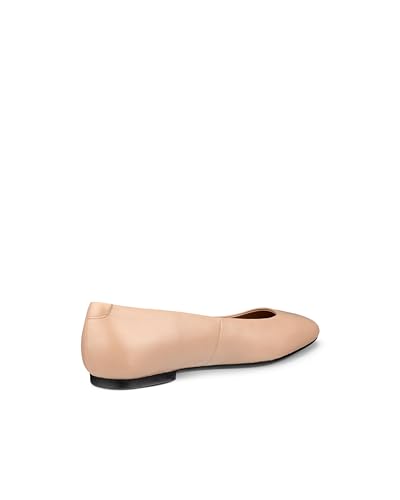 Ballerines Margot ECCO en cuir véritable nude de qualité supérieure - 3