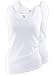 Produktbild Yenita® 2 Stück Damen Unterhemden-Tank Top mit dezent glänzender Satinband-Einfassung, Gr. 48/50 (XL) - Weiß