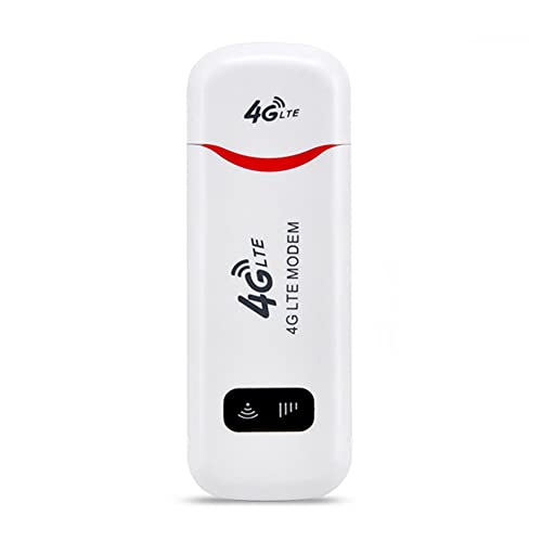 Okeeyseda Enrutador 4G LTE, Dongle USB InaláMbrico, Banda MóVil, MóDem de 150Mbps, Tarjeta Sim, Adaptador WiFi USB, Tarjeta de Red InaláMbrica