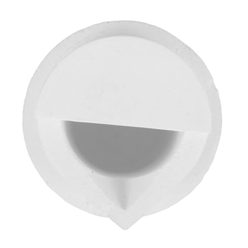 COSMEVIVI Quartz Crucible Melting Crucible Cup for Jewelry Metal Heat Conductive Casting Mold Lid