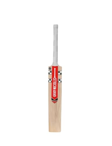 Image of SAG Sport English Willow Leather Cricket Bat Full Size | Crafted from Premium English Willow | Lightweight & Durable with Ergonomic Grip | Ideal for Adults, Power Hitting, Club Matches & Tournaments