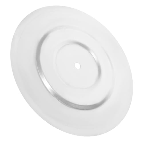 POPETPOP Redonda de Hierro para Estufas de Accesorio de Horno Compatible con Estufas de Gasificación de Madera Diseño Antiescaldaduras Instalación y Limpieza Previene Derrames de Uso