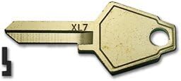 Ilco Xl7 Key Blanks - 50/Bx