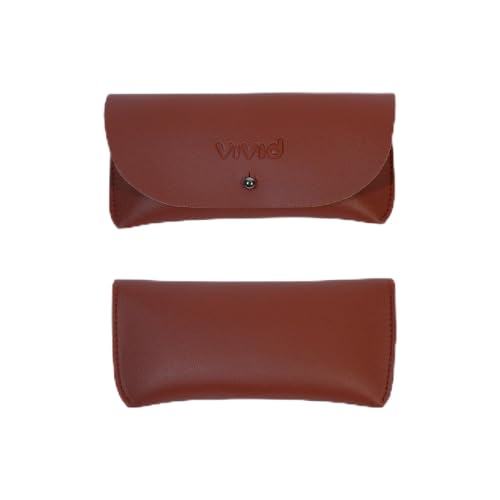Image of Unisex Specs Chicago Button Eyewear Dabbi Faux Leather Soft Case Cover