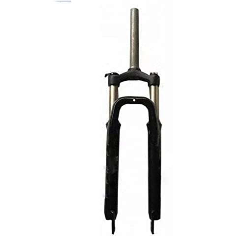 MHUI Horquilla de suspensión para Bicicleta de montaña, Horquilla para Bicicleta MTB de 26 Pulgadas, con Ajuste de Rebote, Carrera de suspensión 100 mm Cover